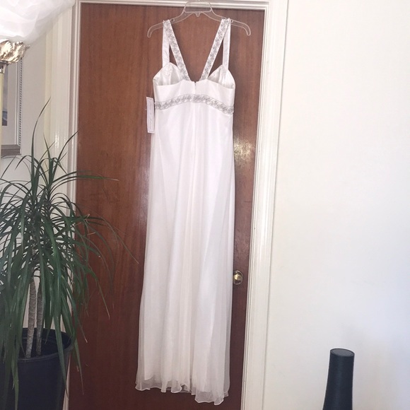 NWT Dave & Johnny by Laura Ryner gown wedding - Picture 7 of 8